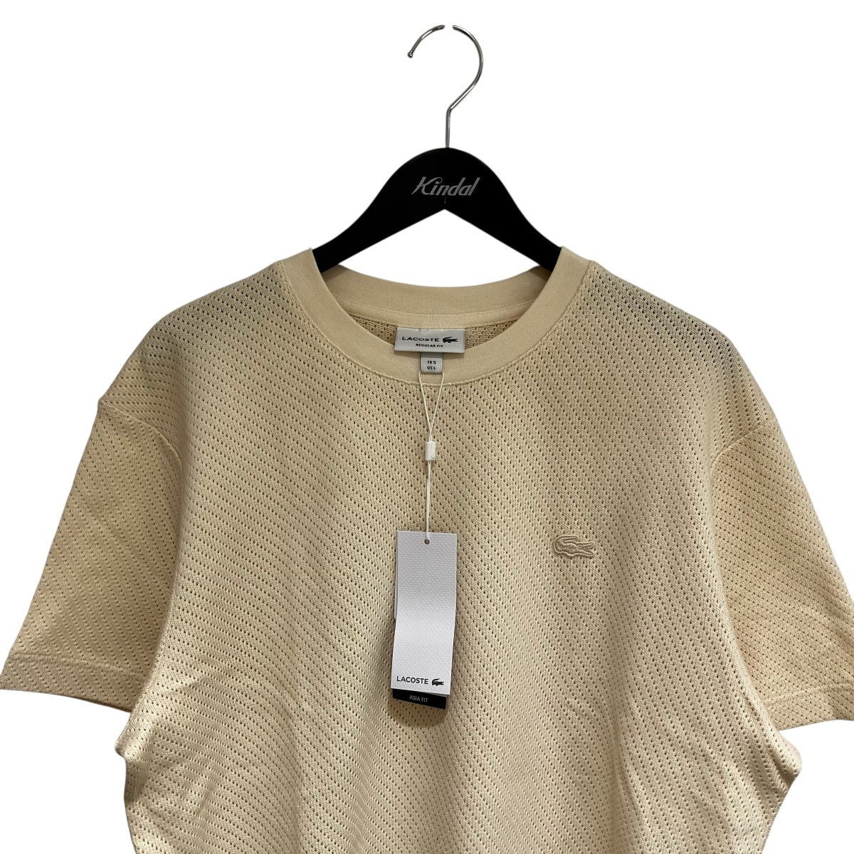 コットンメッシュニット半袖TシャツTH6324