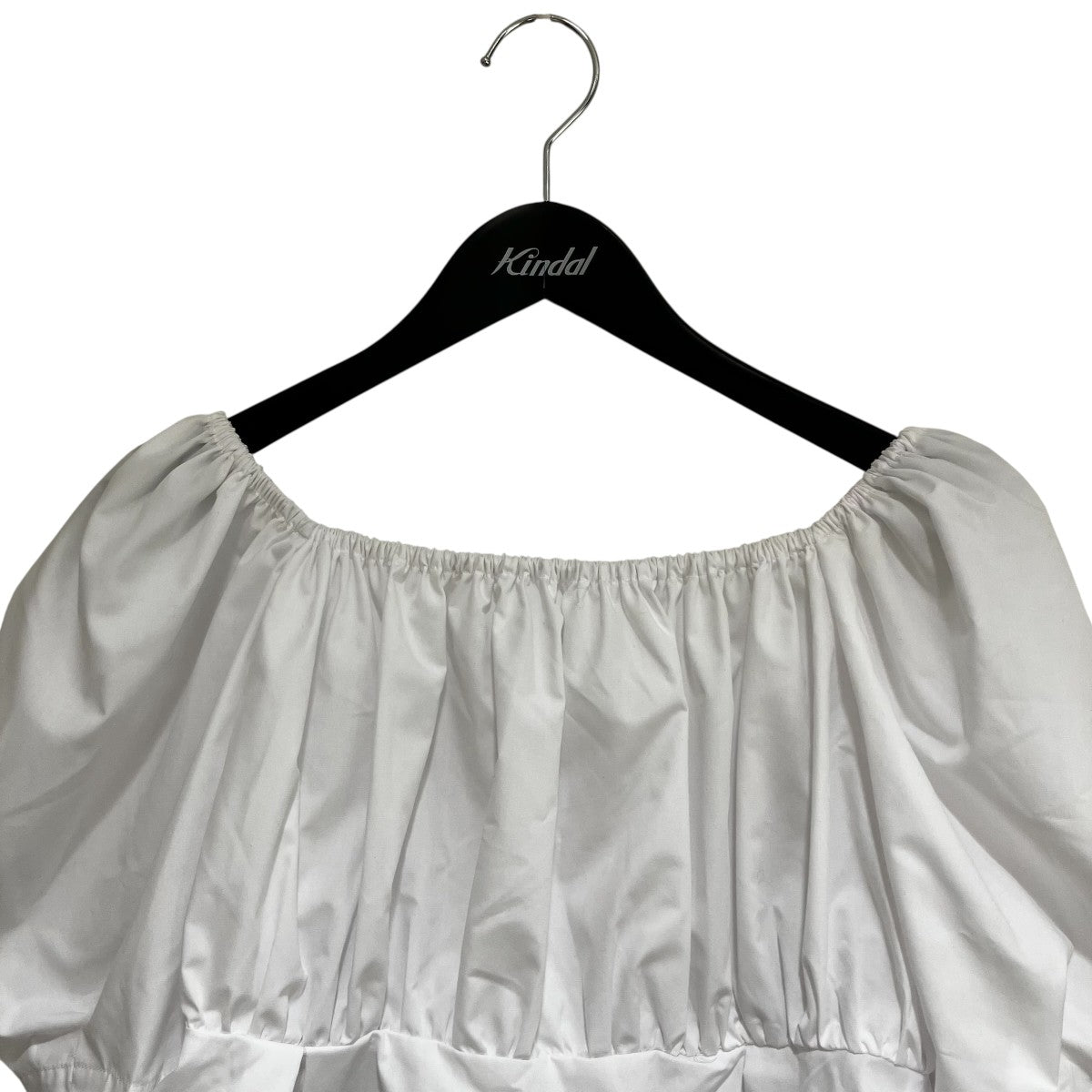 CYNTHIA CROPPED BLOUSE半袖ブラウスB50-BL066WHF
