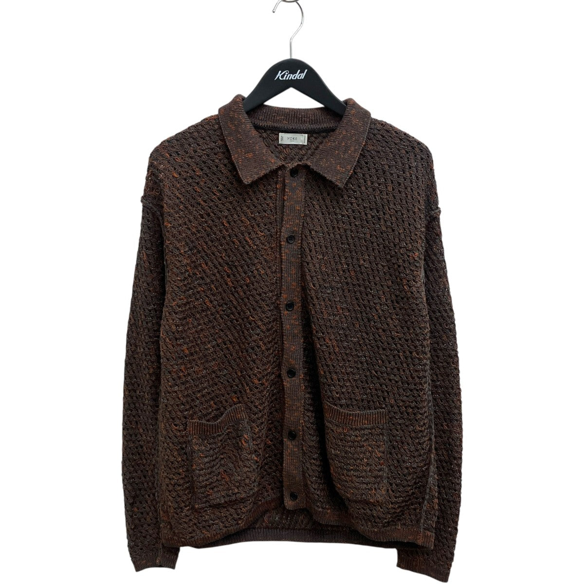 Mesh Knit Shirt CardiganニットカーディガンYK26SS01241S