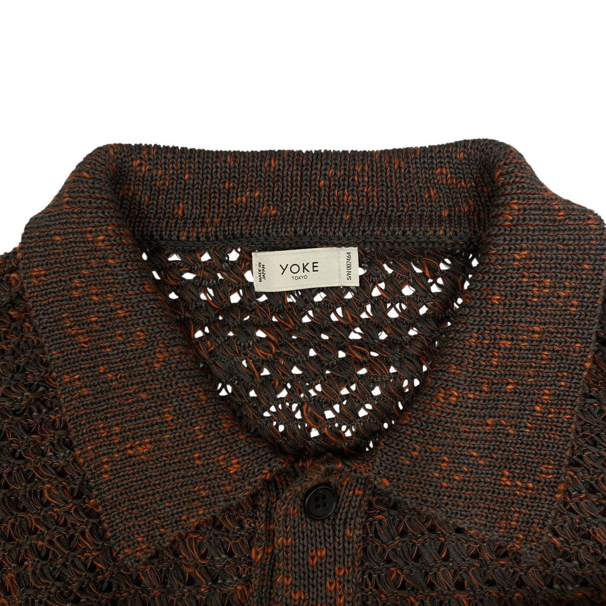 Mesh Knit Shirt CardiganニットカーディガンYK26SS01241S