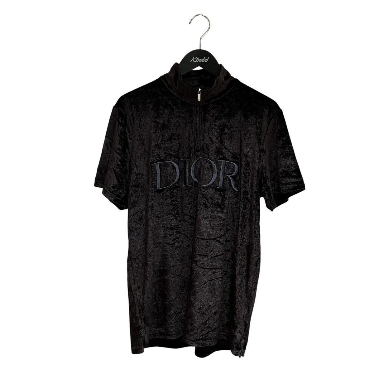 DIOR テクニカル ハーフジップ半袖カットソー943J654A0585 古着・中古-1枚目のアイテム画像