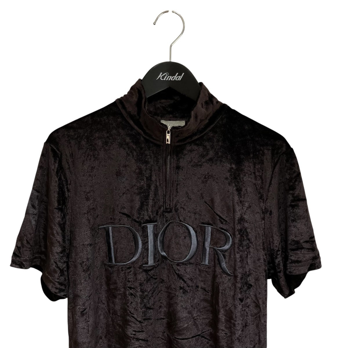 DIOR テクニカル ハーフジップ半袖カットソー943J654A0585 古着・中古-3枚目のアイテム画像