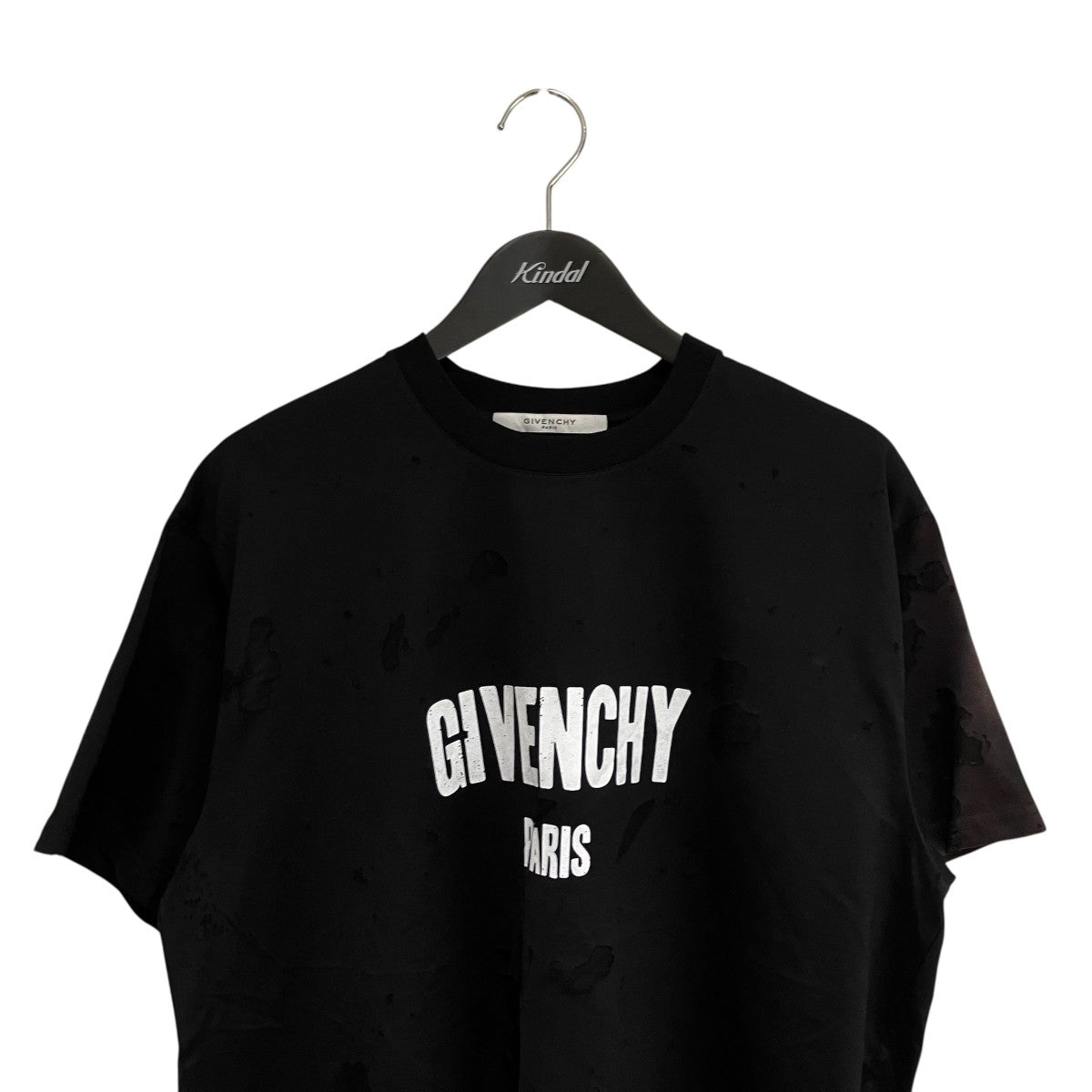 GIVENCHY デストロイダメージ加工半袖Tシャツ17F 7333 651 古着・中古-3枚目のアイテム画像