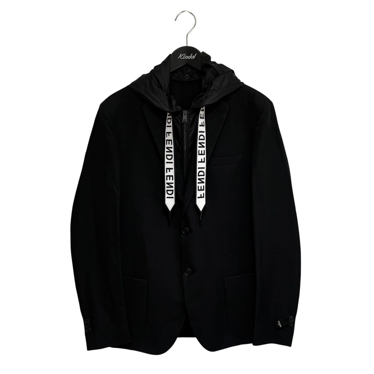 FENDI レイヤードパーカージャケット12CPF-20-971 古着・中古-1枚目のアイテム画像
