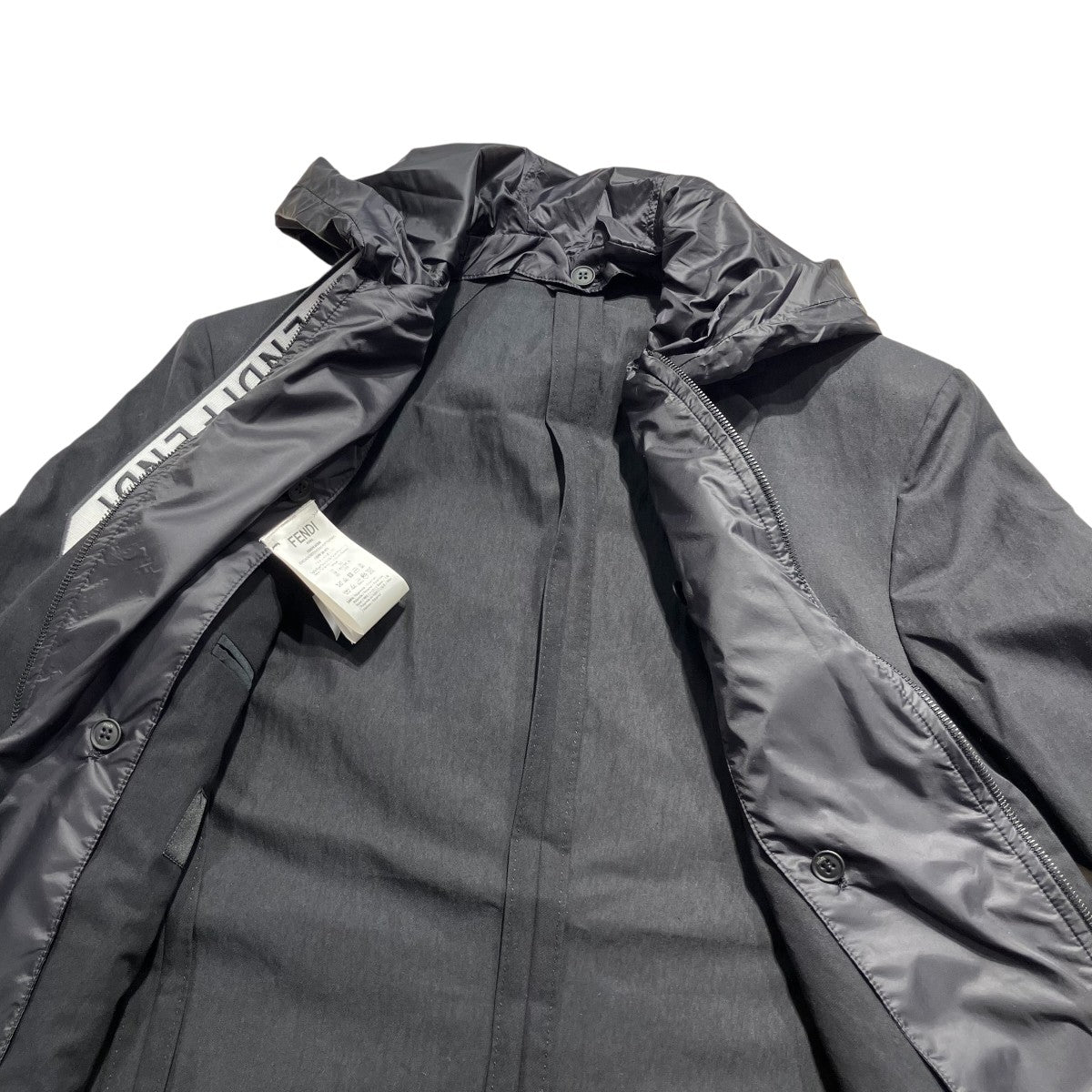 FENDI レイヤードパーカージャケット12CPF-20-971 古着・中古-5枚目のアイテム画像