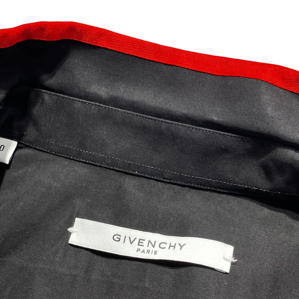 GIVENCHY テープ刺繍ドレスシャツ17S6023300 古着・中古-5枚目のアイテム画像