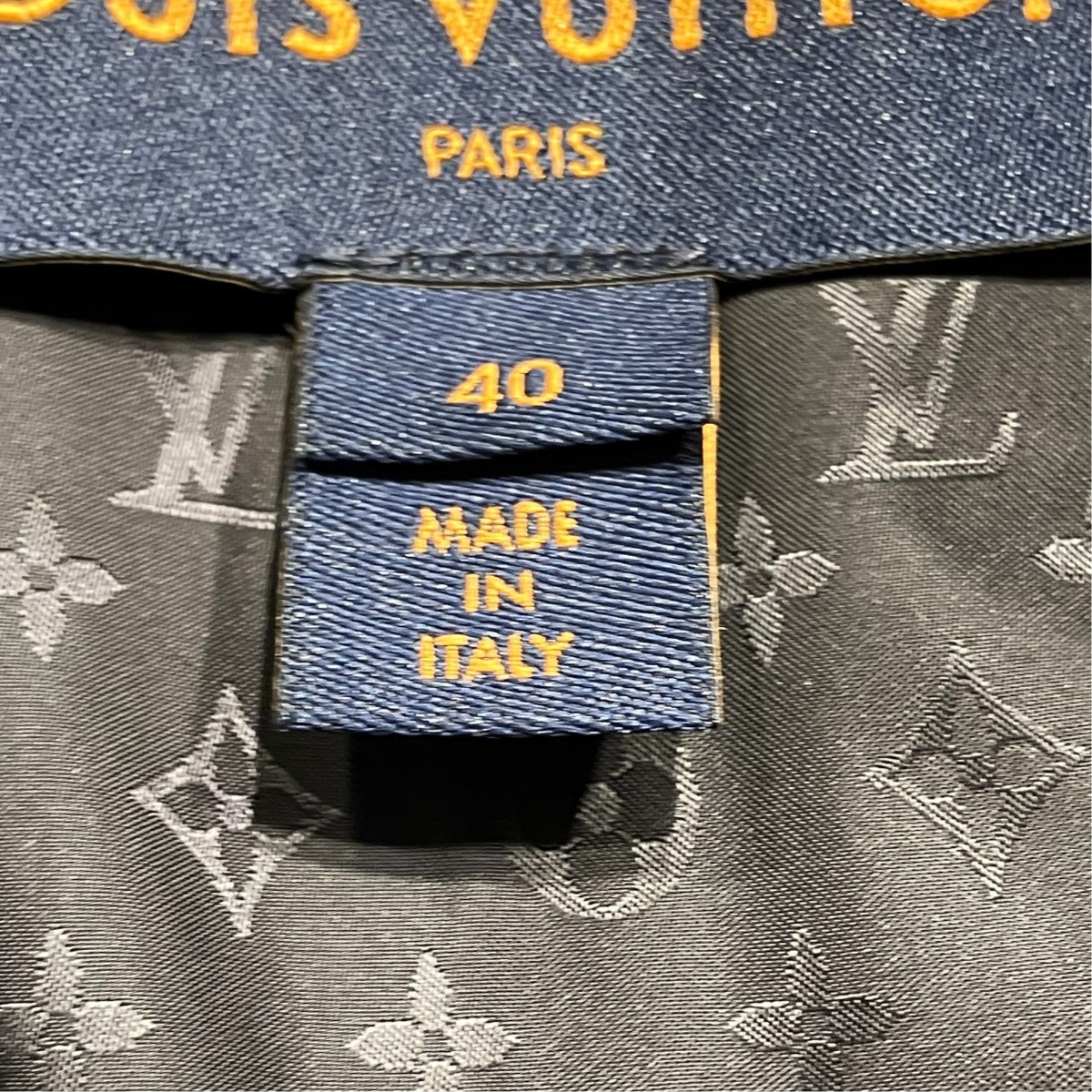 LOUIS VUITTON モノグラムナイロン中綿コートFJ0W02XTQ 古着・中古-6枚目のアイテム画像
