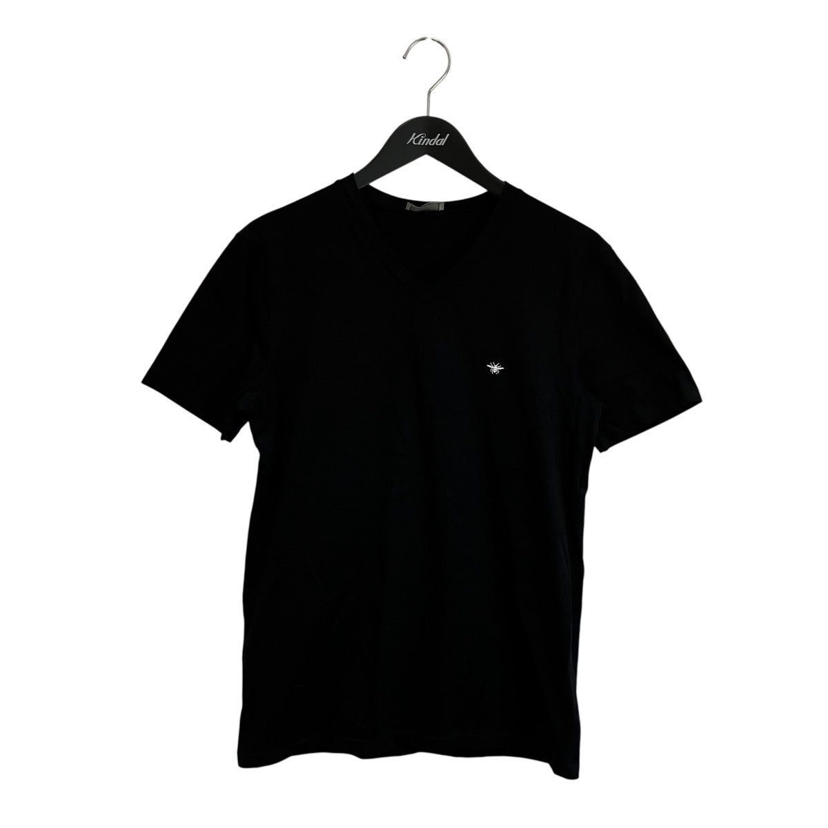 BEE刺繍VネックTシャツ733J604B0446