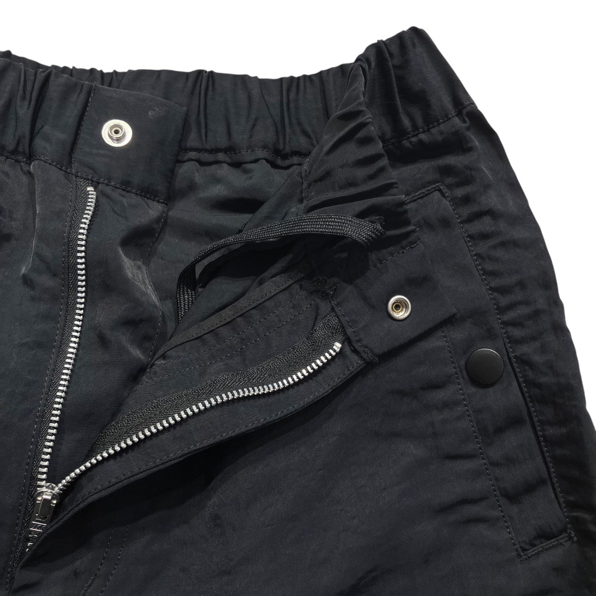 08sircus Recycle Nylon zip short pantsハーフパンツS25SS-PT01 古着・中古-5枚目のアイテム画像