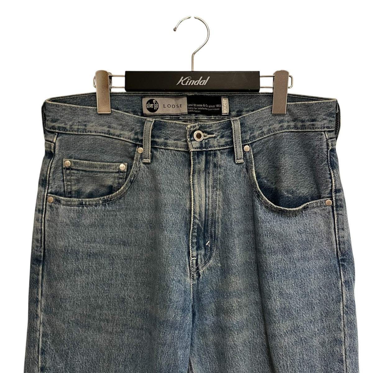 LEVI’S SILVERTAB? ルーズフィット ミディアムインディゴデニムパンツA3421-0001 古着・中古-3枚目のアイテム画像