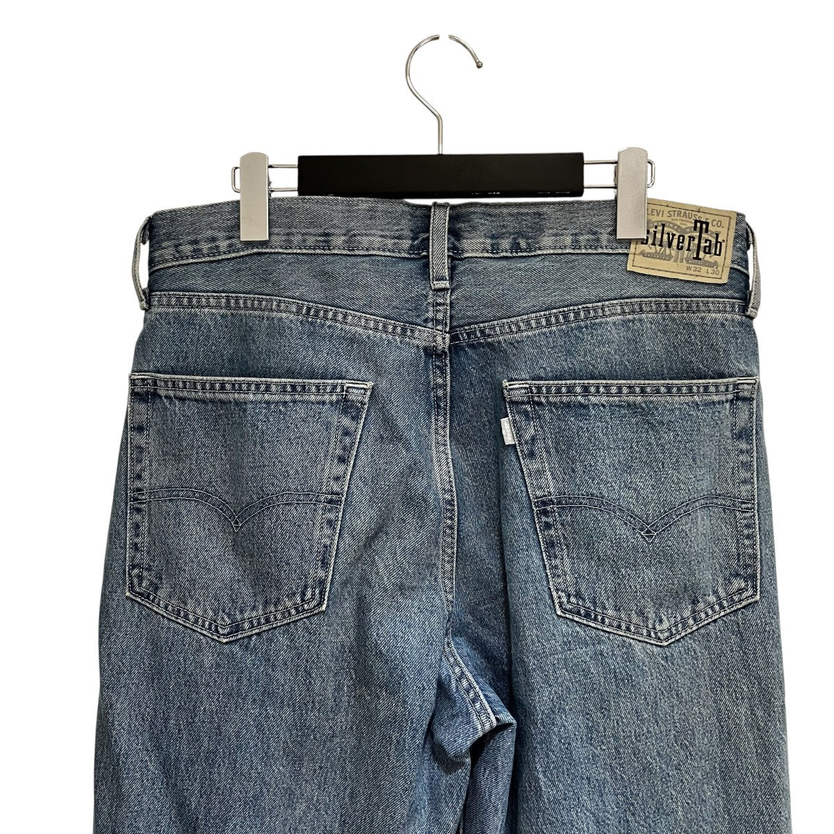 LEVI’S SILVERTAB? ルーズフィット ミディアムインディゴデニムパンツA3421-0001 古着・中古-4枚目のアイテム画像