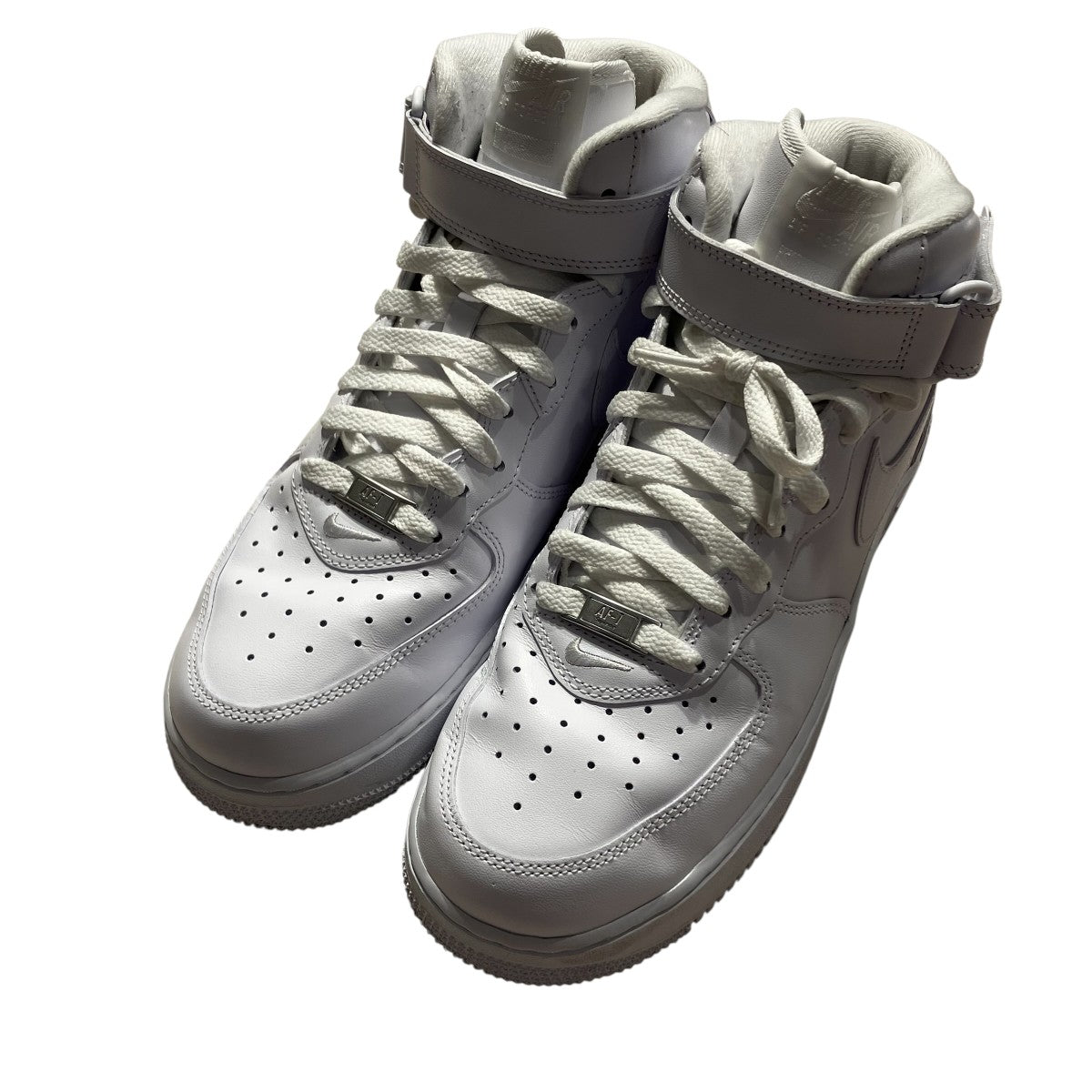 NIKE×Supreme AIR FORCE 1 MID SUPREME whiteハイカットスニーカーFZ8784-100