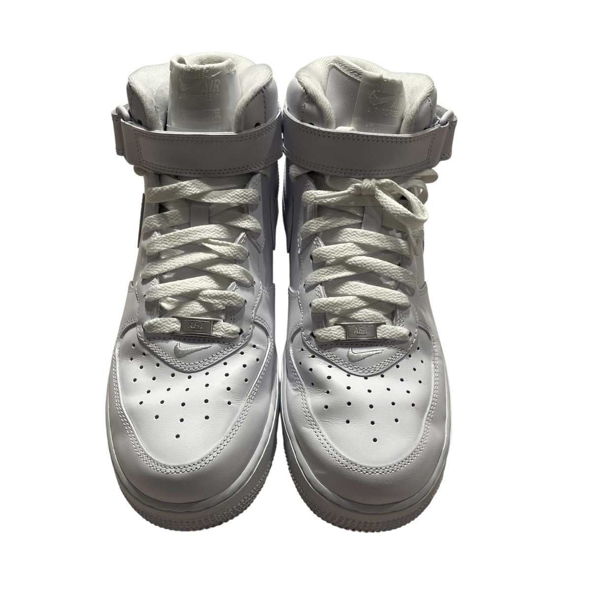 NIKE×Supreme AIR FORCE 1 MID SUPREME whiteハイカットスニーカーFZ8784-100 古着・中古-2枚目のアイテム画像