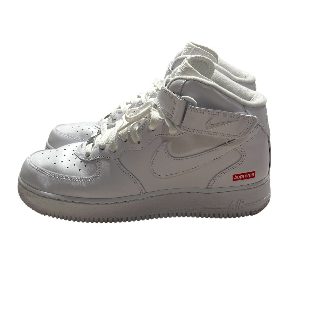NIKE×Supreme AIR FORCE 1 MID SUPREME whiteハイカットスニーカーFZ8784-100 古着・中古-3枚目のアイテム画像