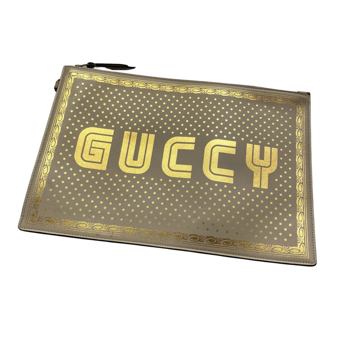GUCCI SEGAプリントクラッチバッグ510489 古着・中古-1枚目のアイテム画像