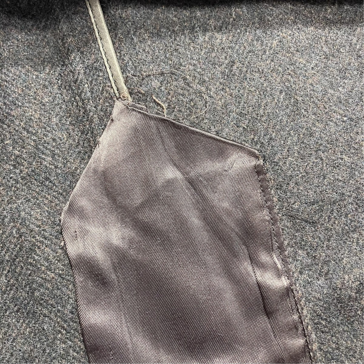 VINTAGE DUPUIS ウールカシミヤ混コート 古着・中古-8枚目のアイテム画像