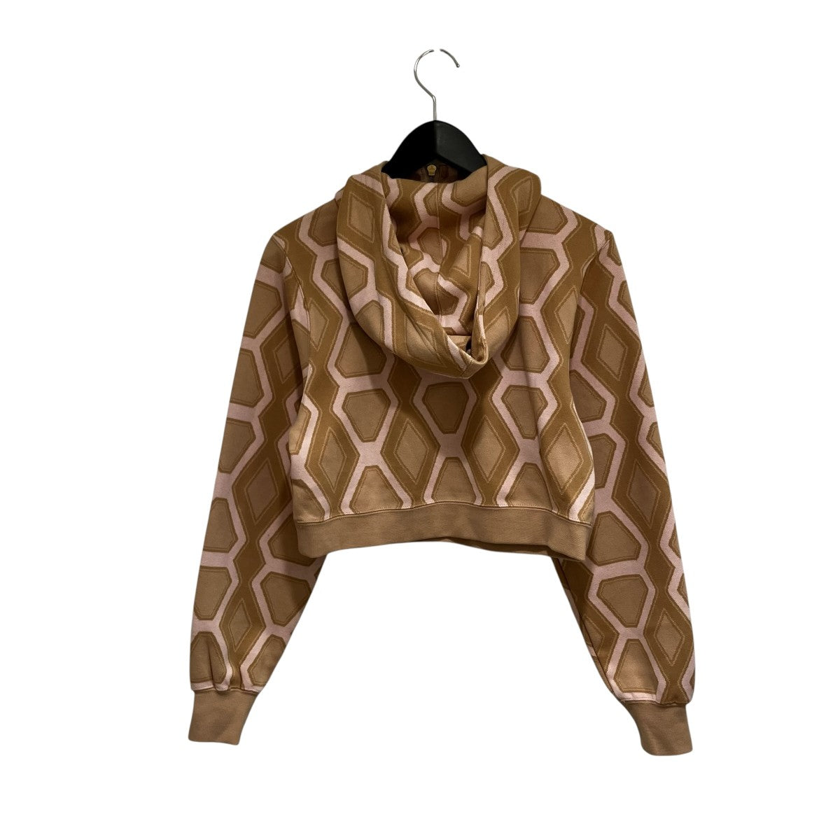 × DAPPER DAN Cropped Hoodie Beigeジップパーカー539809-89