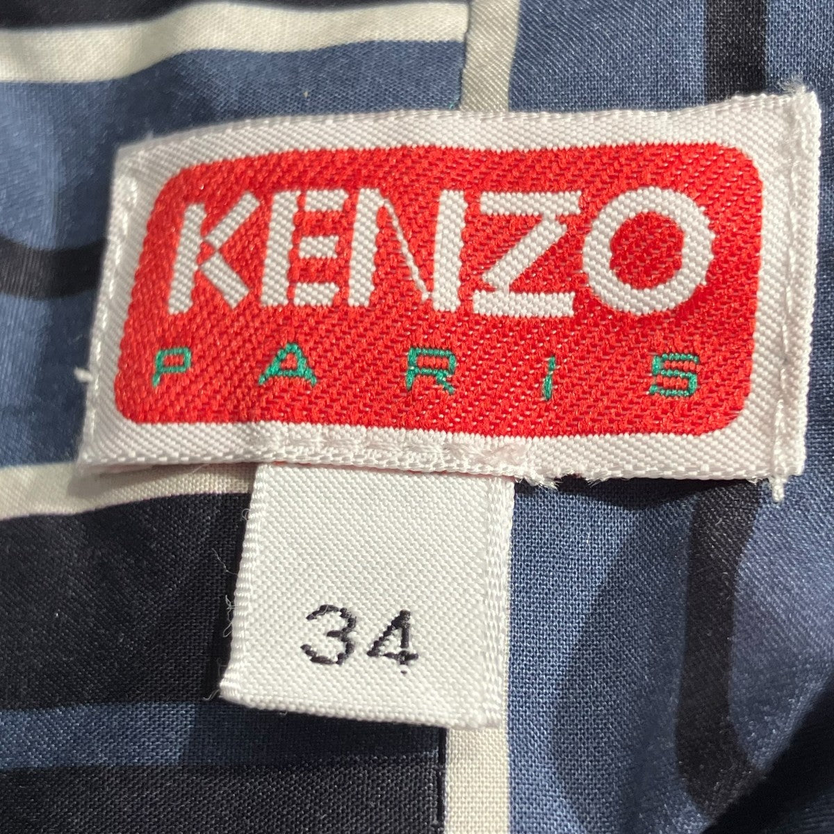 PRINTED WAISTED SHIRTING DRESS長袖ワンピースFC62RO0969E8