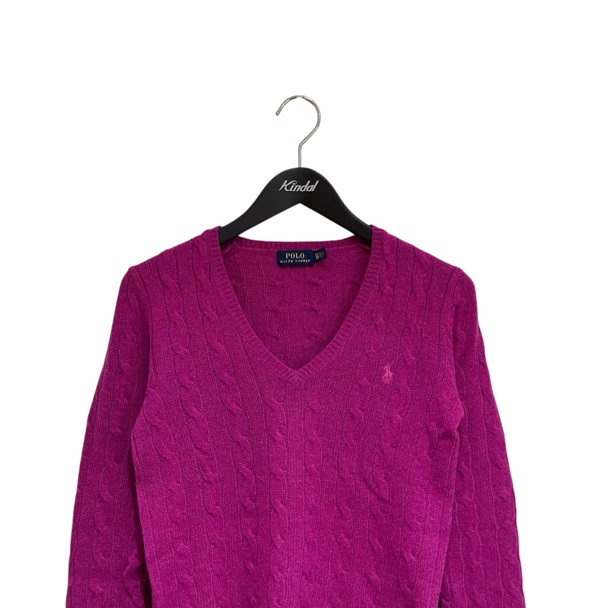 POLO RALPH LAUREN Vネックニット0200011586 古着・中古-3枚目のアイテム画像