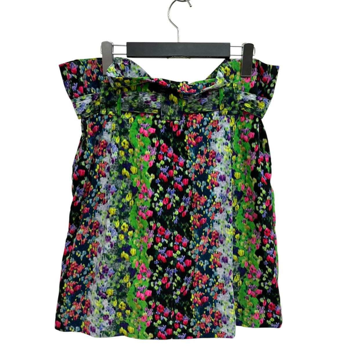 Blurred Flowers Skirtベルト付スカートFC52JU1749B2