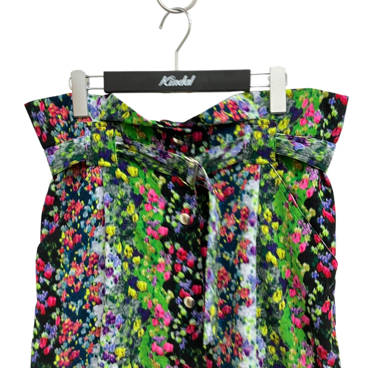 Blurred Flowers Skirtベルト付スカートFC52JU1749B2