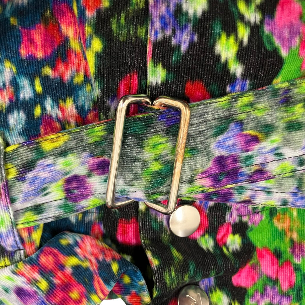 Blurred Flowers Skirtベルト付スカートFC52JU1749B2