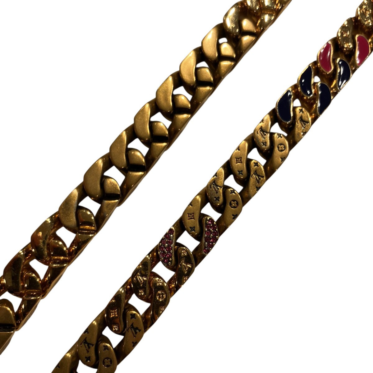 ルイヴィトン MP2772 コリエ・チェーンリンクス マルチ ネックレス LOUIS VUITTON(ルイヴィトン) コリエ・チェーンリンクス パッチーズ