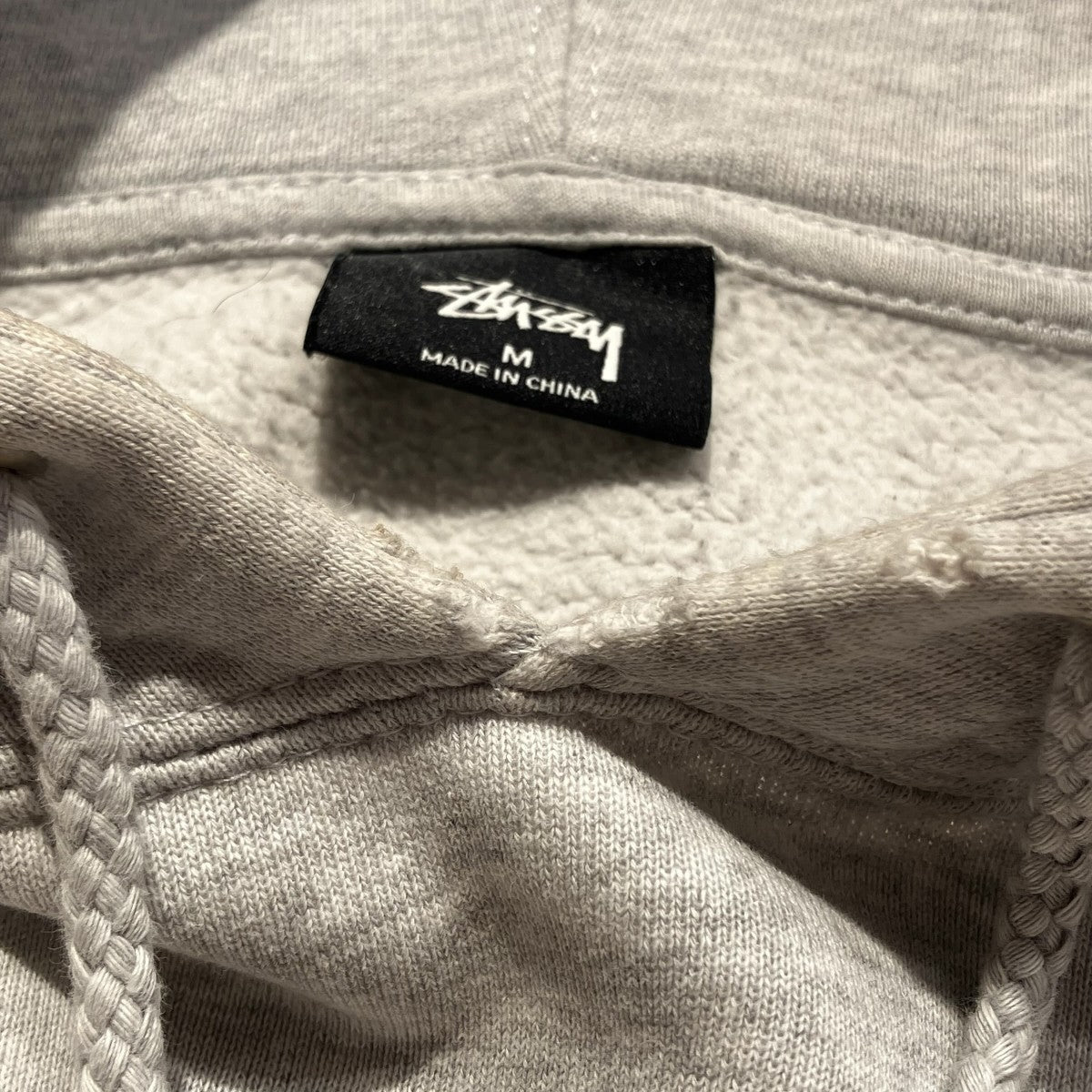 BASIC STUSSY HOOD長袖パーカーZ4000SAS19