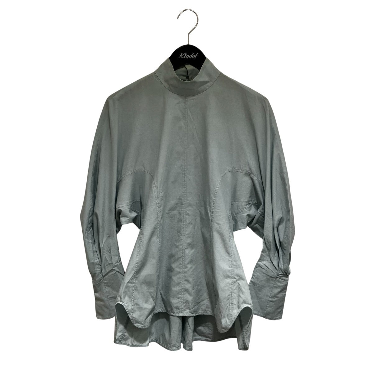 Cotton Chambray High Neck長袖ブラウスMM24SS-SH020