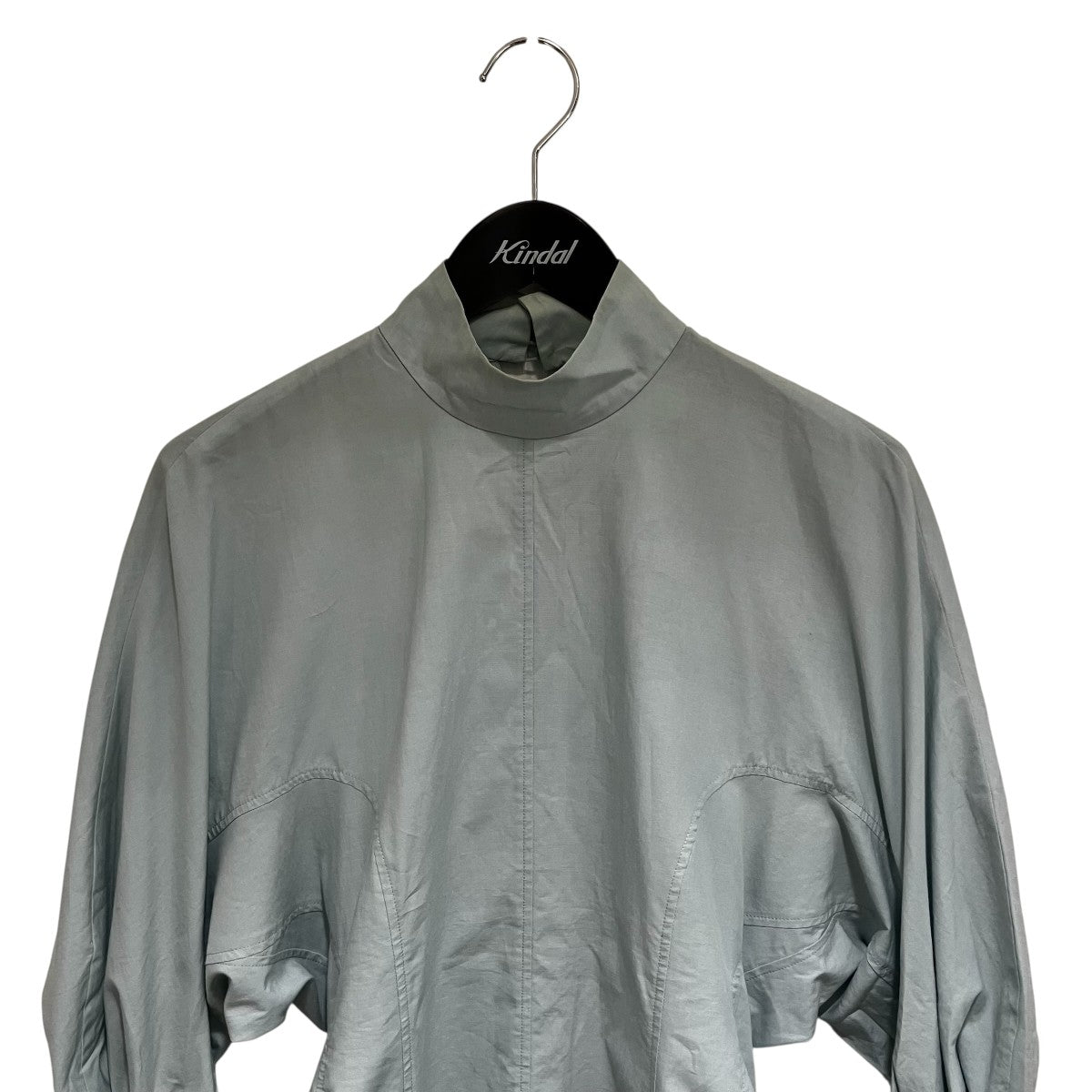 Cotton Chambray High Neck長袖ブラウスMM24SS-SH020