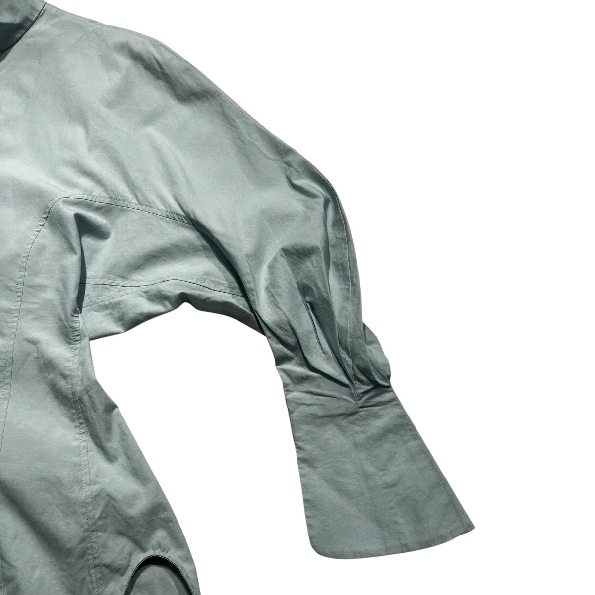 Cotton Chambray High Neck長袖ブラウスMM24SS-SH020