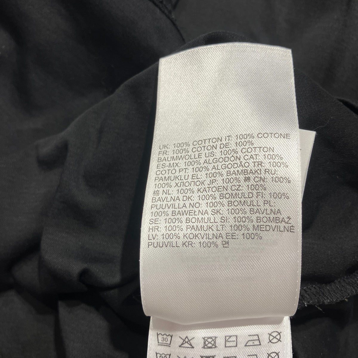 T-Madjust-K2 ラバー ロゴ プリント半袖TシャツA15268