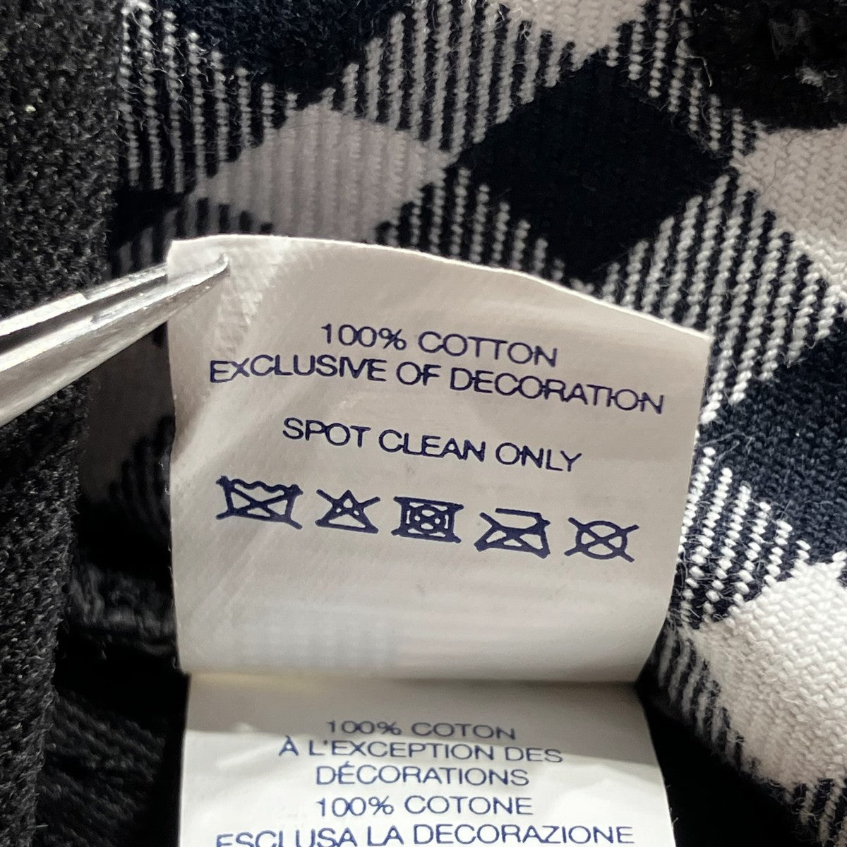 Gingham Camp Capキャップ