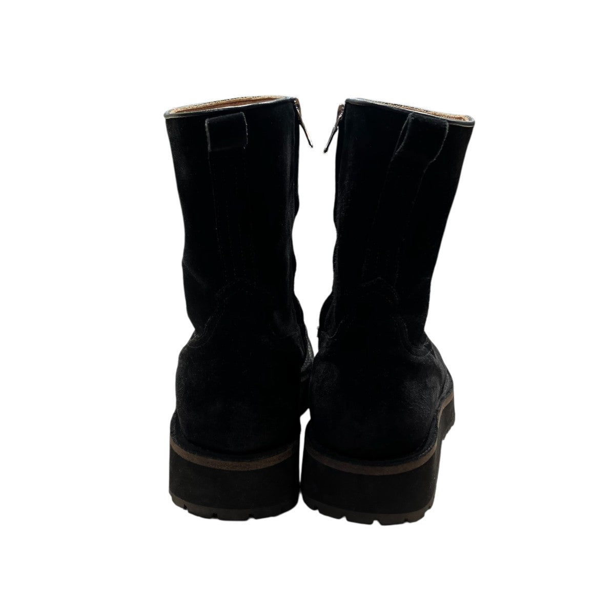 Suede Leather Side Zipper Bootsブーツ163