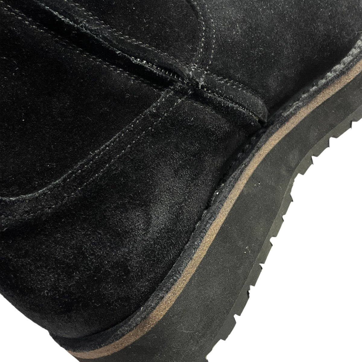Suede Leather Side Zipper Bootsブーツ163