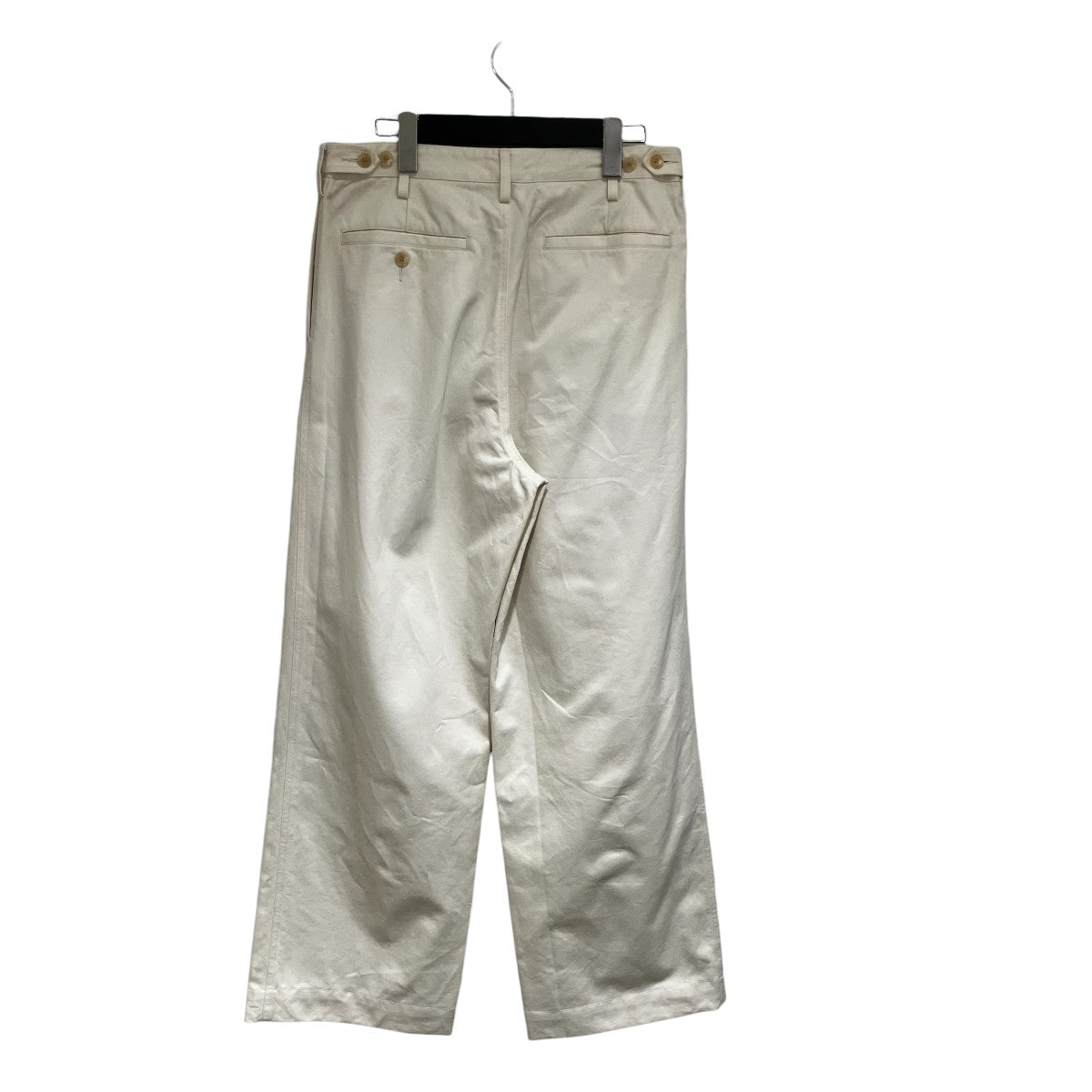 25SSWASHED FINX CHINO ONEーTUCKワイドパンツA25SP02FC