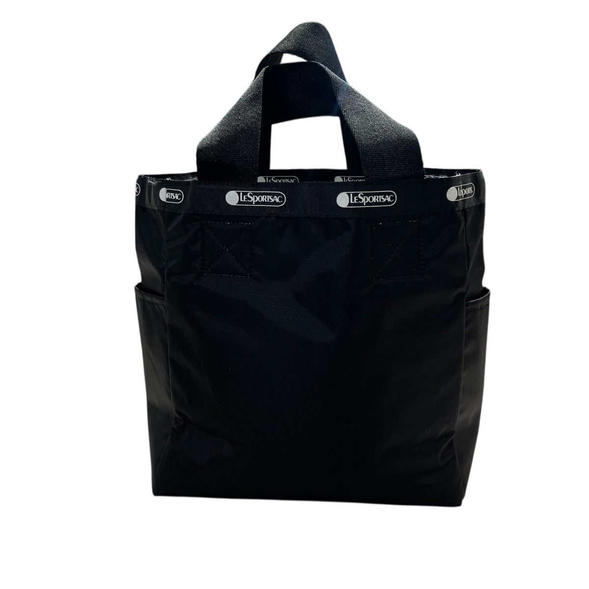 LeSportsac×Adam et Rope LG REVERSIBLE TOTEハンドバッグ シルバー