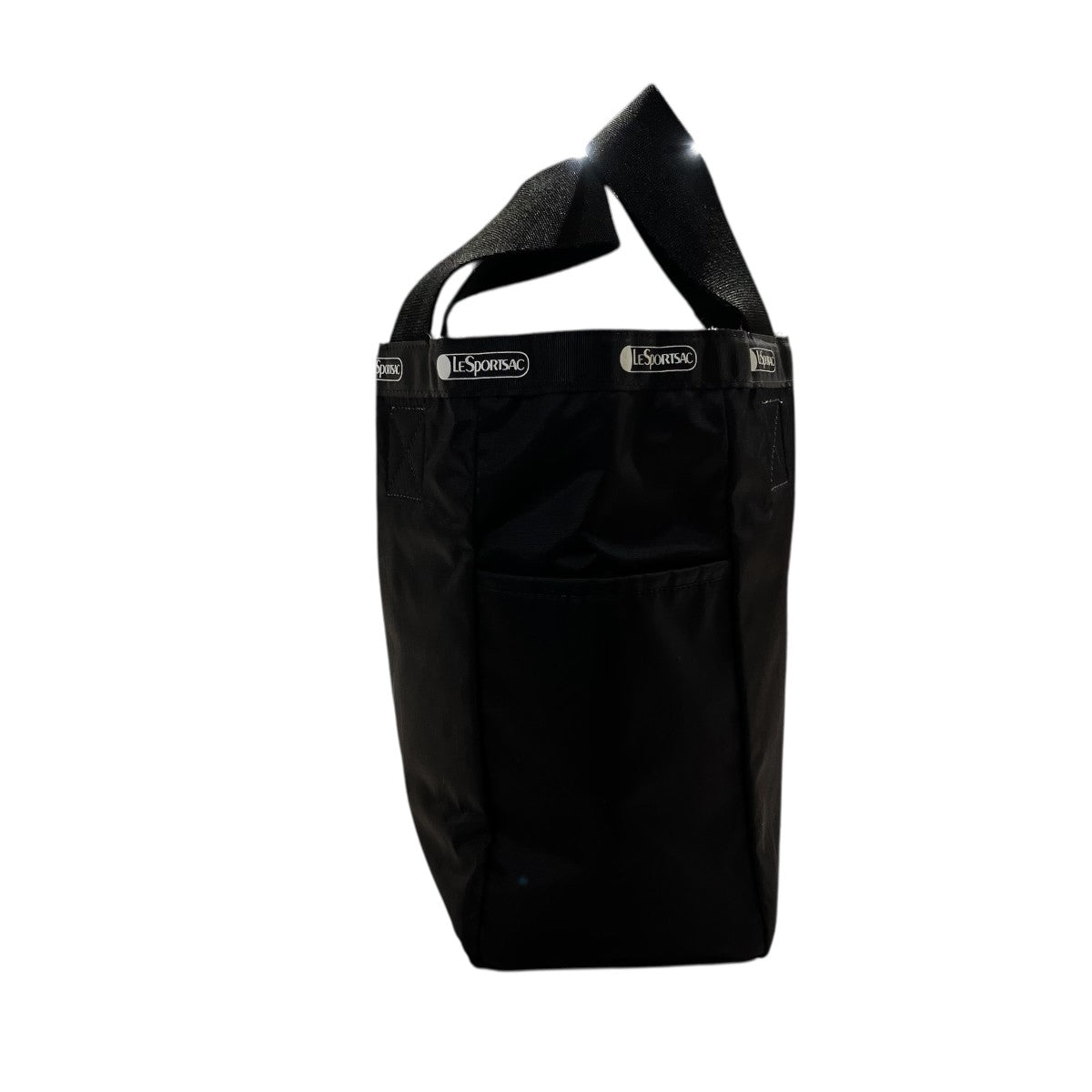 LeSportsac×Adam et Rope LG REVERSIBLE TOTEハンドバッグ シルバー