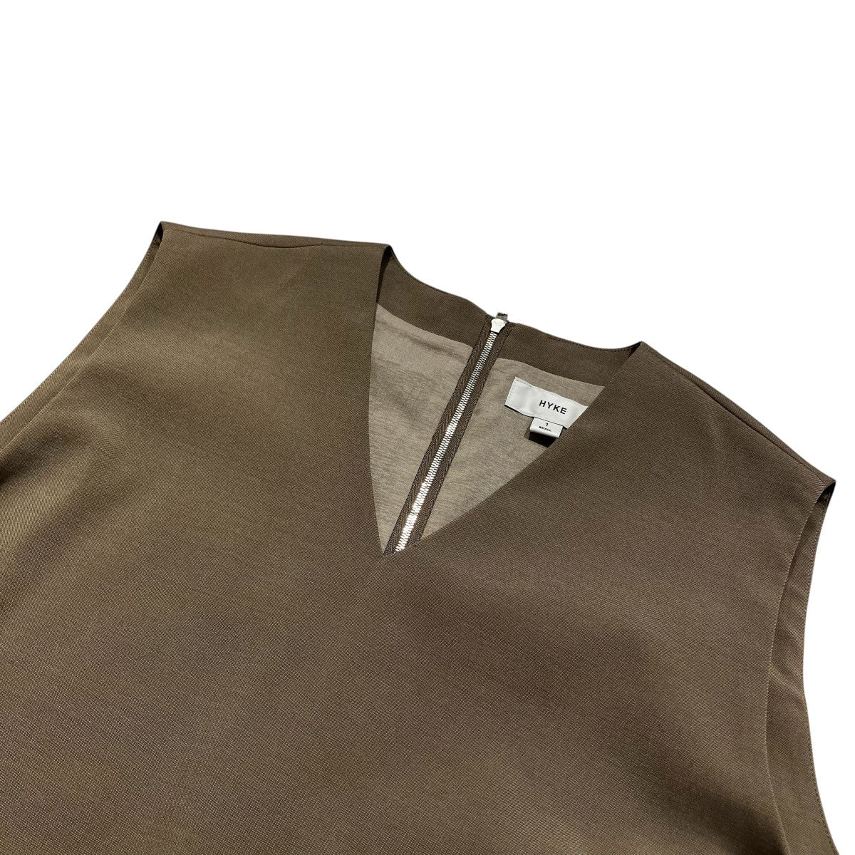 T W TIE-DETAIL DRESSノースリーブワンピース261-16246 304