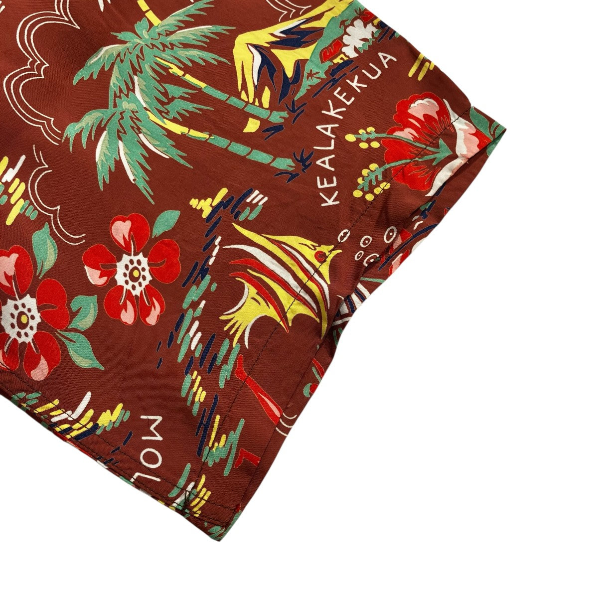 RAYON HAWAIIAN SHIRT HALEKULANIアロハシャツSS38801