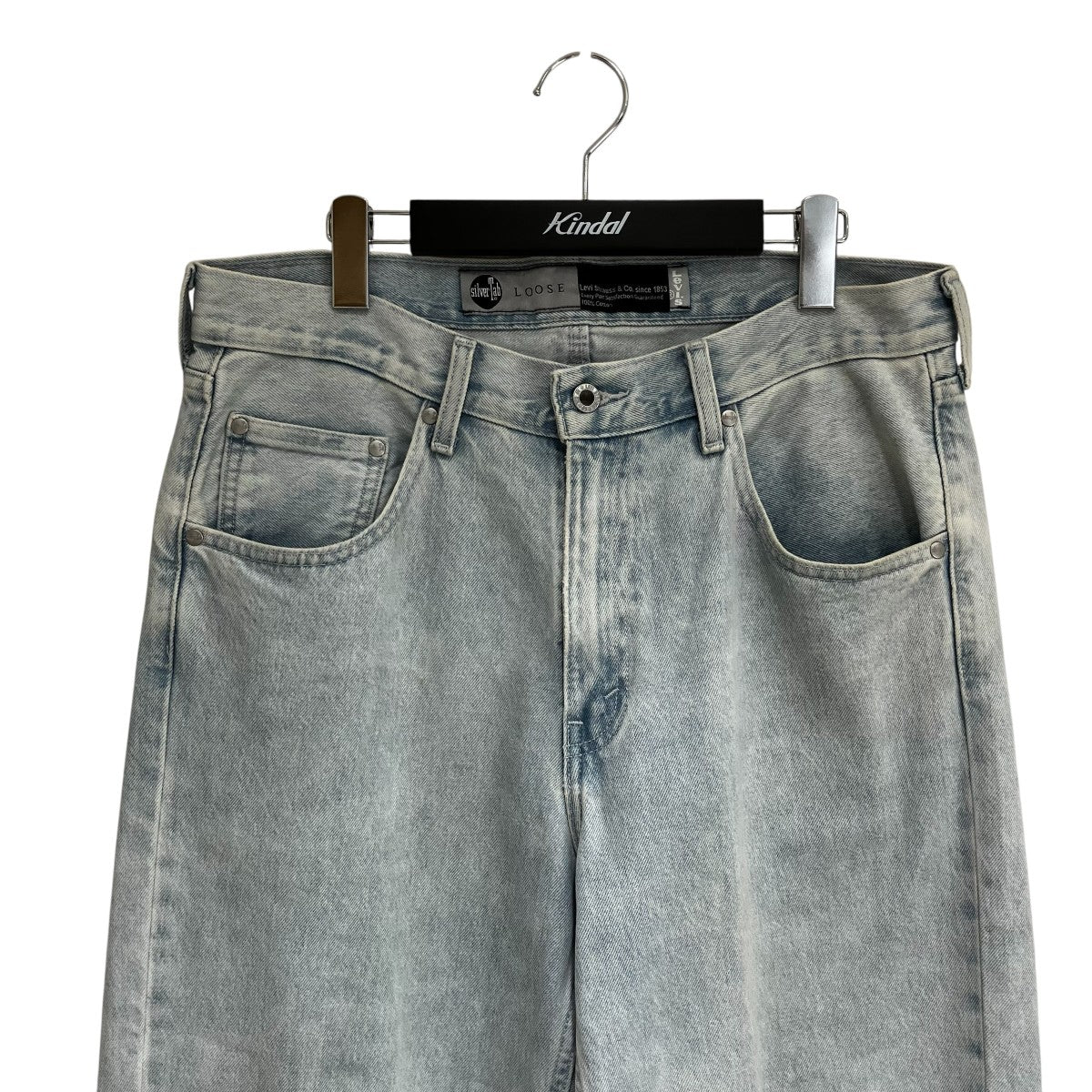 SILVERTAB LOOSE FITデニムパンツPC9-A3421-0002