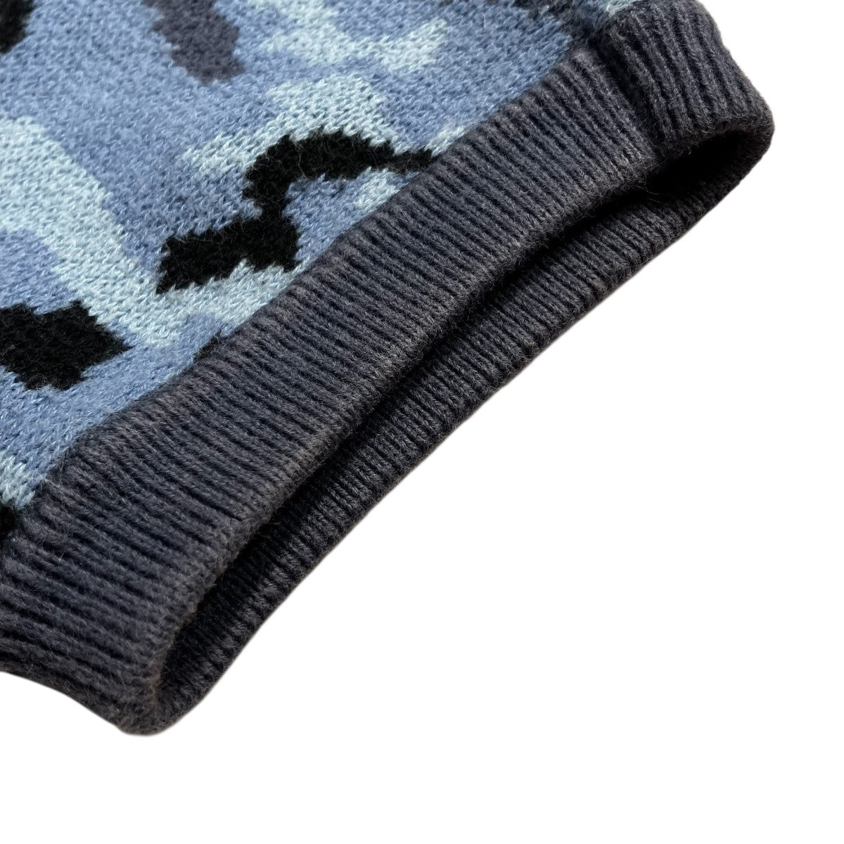 21AWSleeve Stripe Sweater厚手ニット