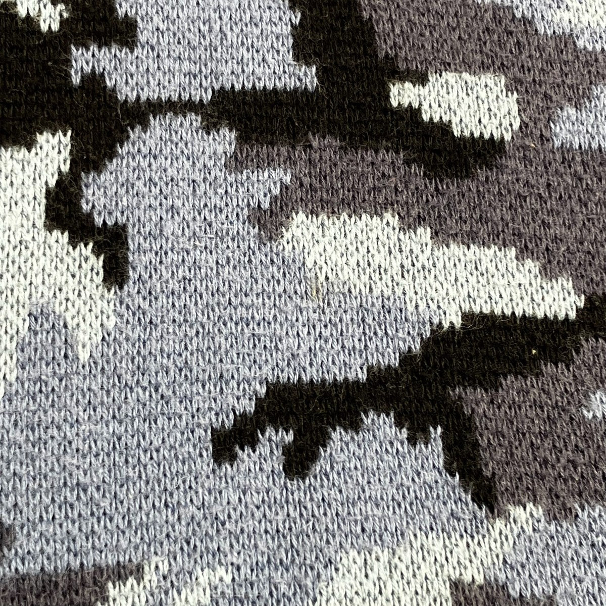 21AWSleeve Stripe Sweater厚手ニット