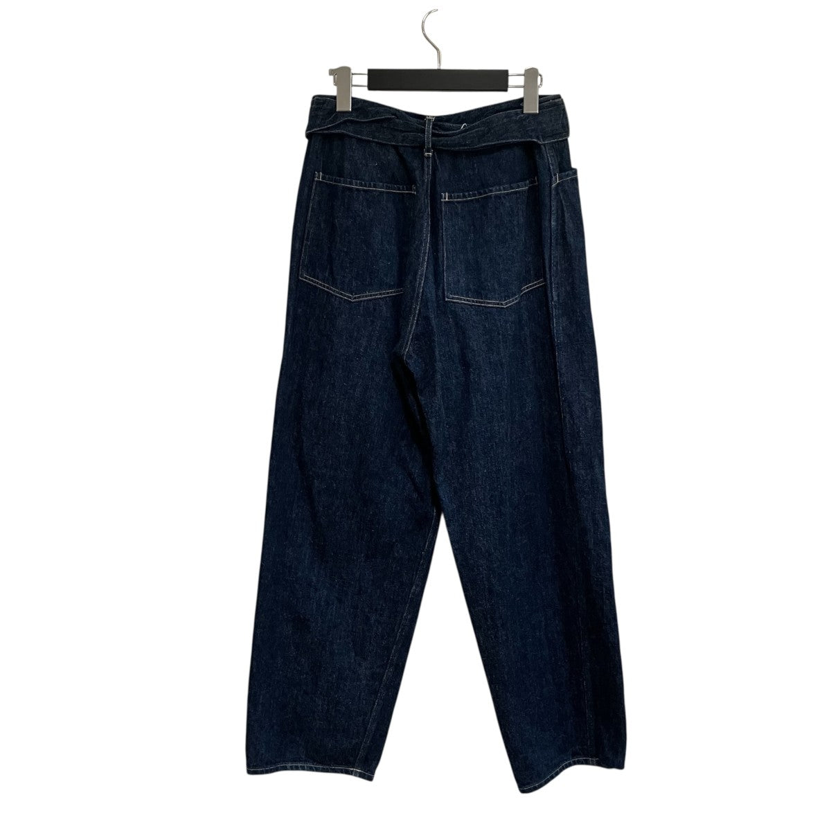 COMOLI(コモリ) デニム ベルテッドパンツ - NavyデニムパンツU03-03011