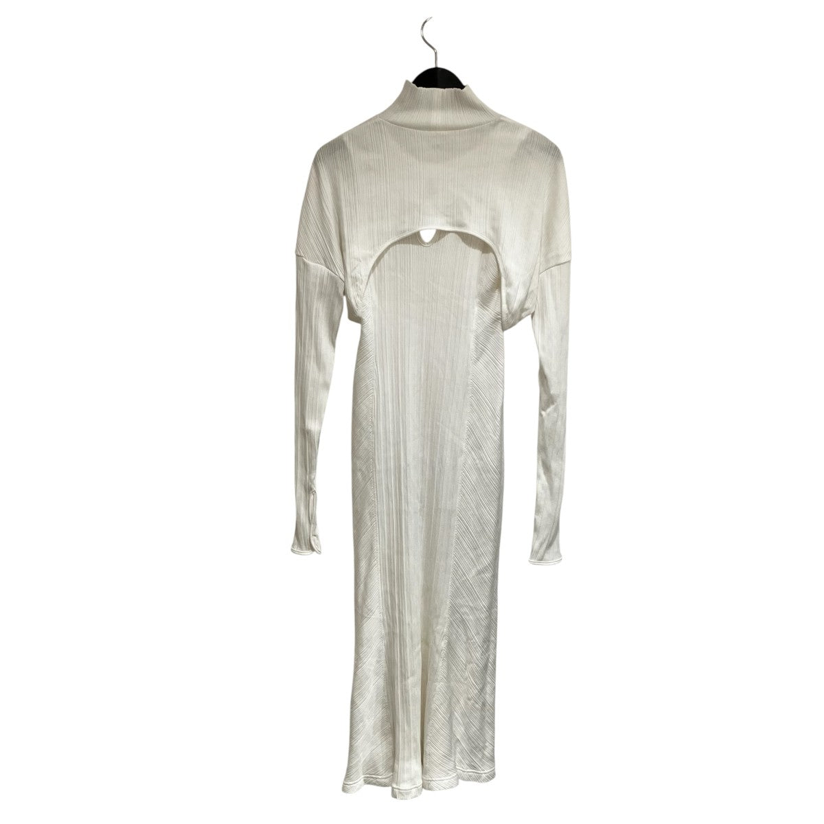 23AWRandom Ribbed Organic Cotton 2 way Dress長袖ワンピースMM23PF-JS725