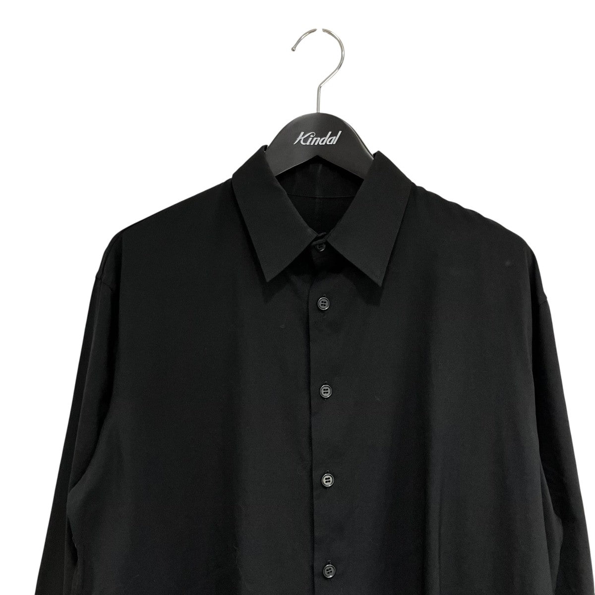 ロングシャツ yohji yamamoto+NoirサマーウールシャツNF-B31-129