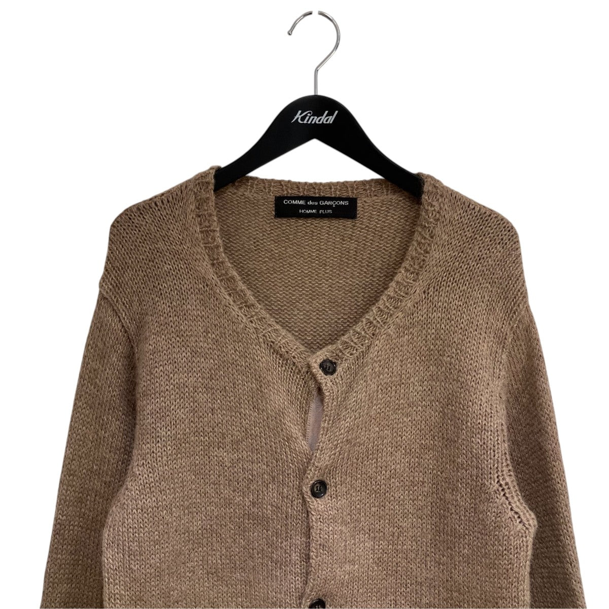 COMME des GARCONS HOMME PLUS AD1995 アルパカニットカーディガンPN-040060 古着・中古-3枚目のアイテム画像