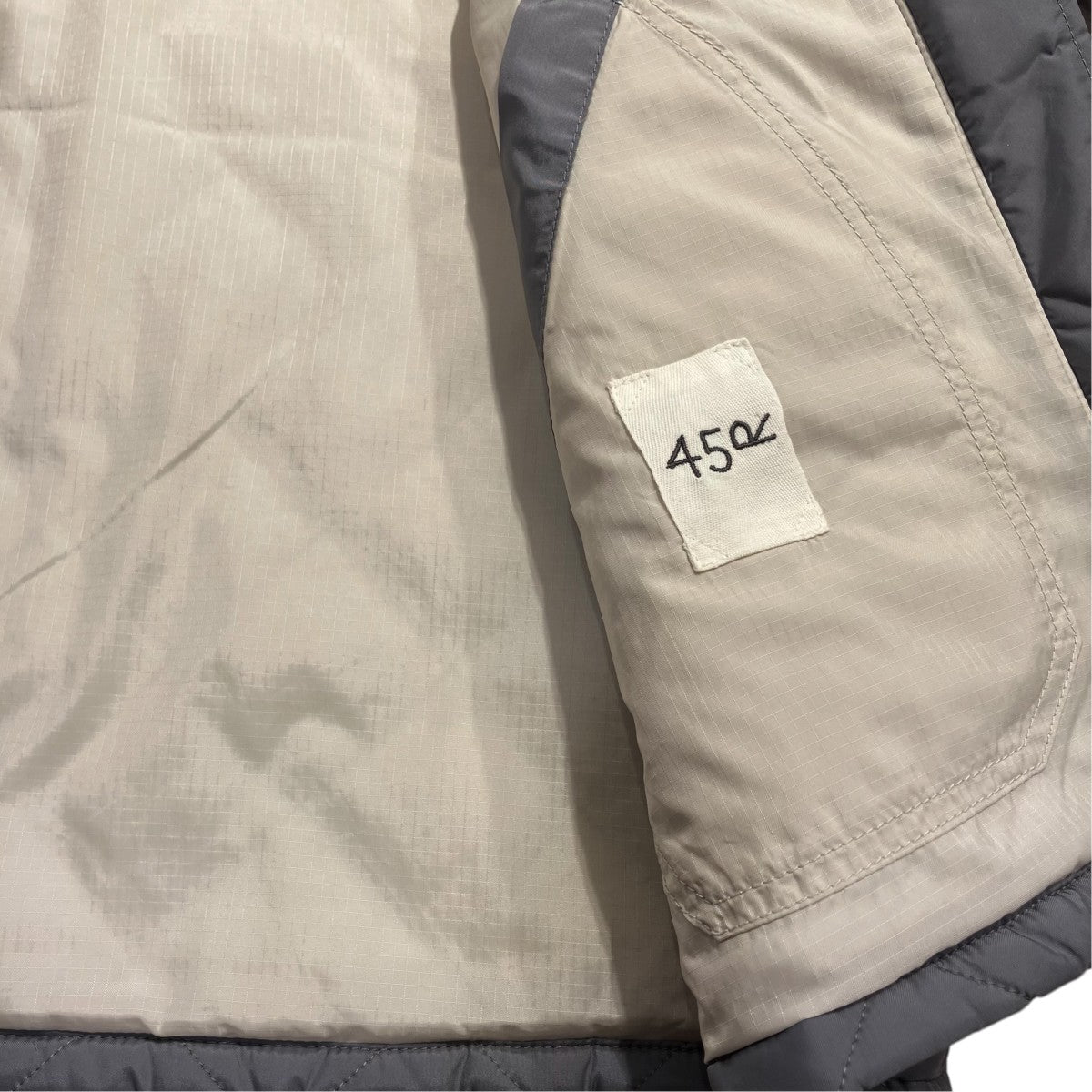 45R HERITAGEナイロンキルティングジャケット7091908 古着・中古-5枚目のアイテム画像