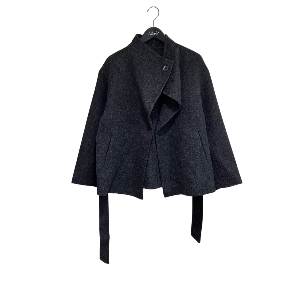 ecru half coatウールジャケット