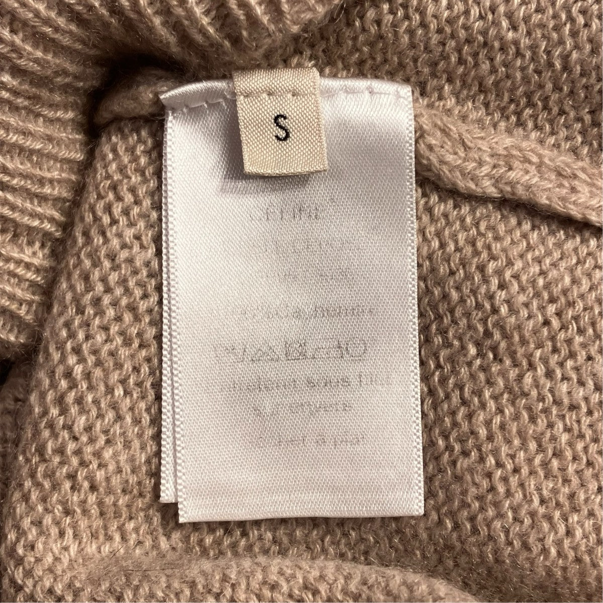 CELINE トリオンフ刺繍薄手ニット 古着・中古-7枚目のアイテム画像